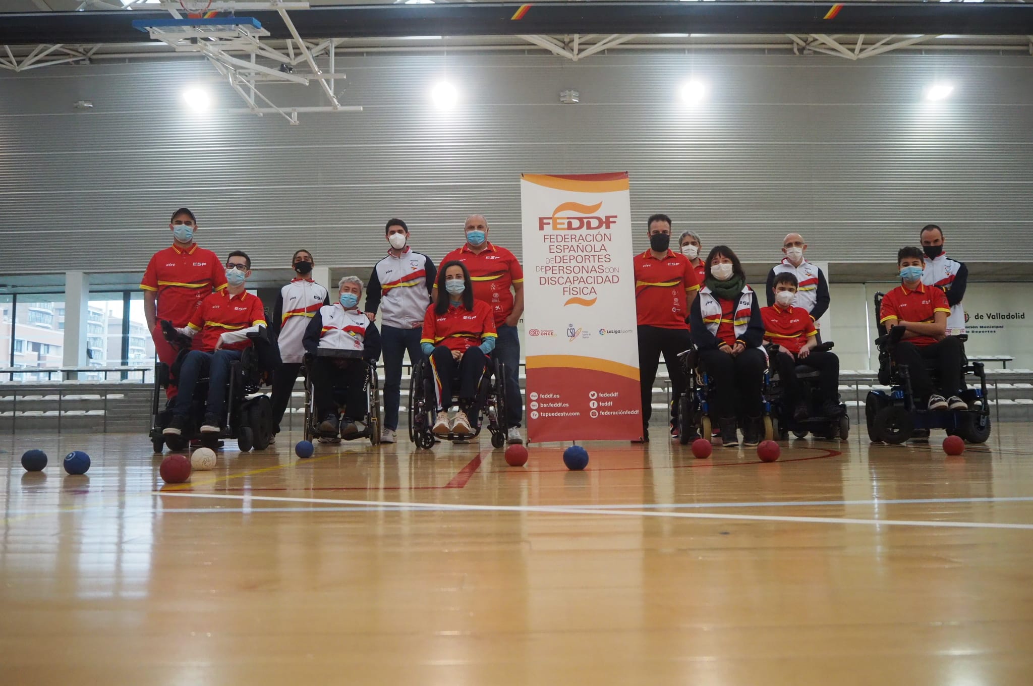 Concentraci&oacute;n de tecnificaci&oacute;n y captaci&oacute;n de deportistas de boccia en Valladolid