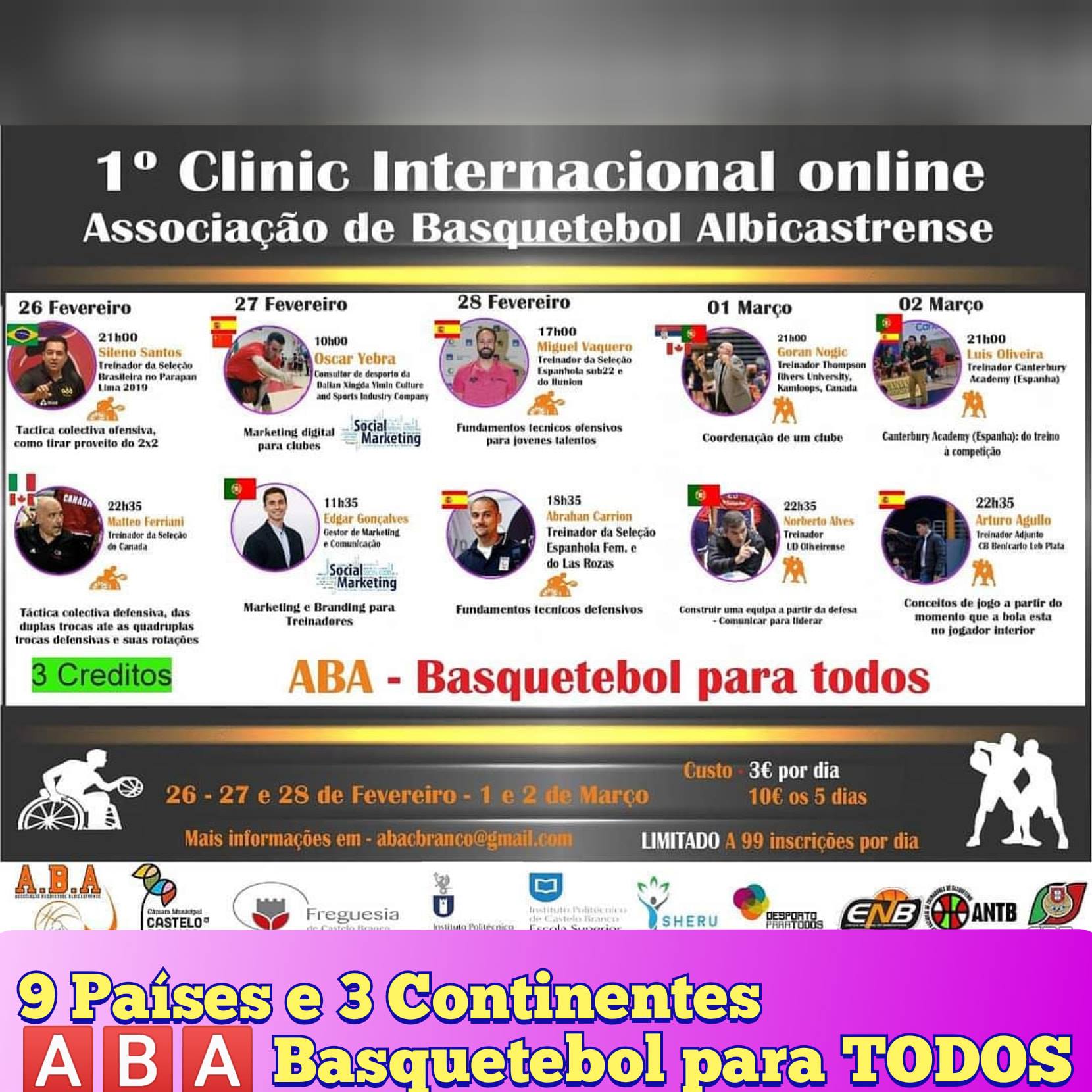 Miguel Vaquero y Abraham Carri&oacute;n, protagonistas de un Clinic de bsr portugu&eacute;s