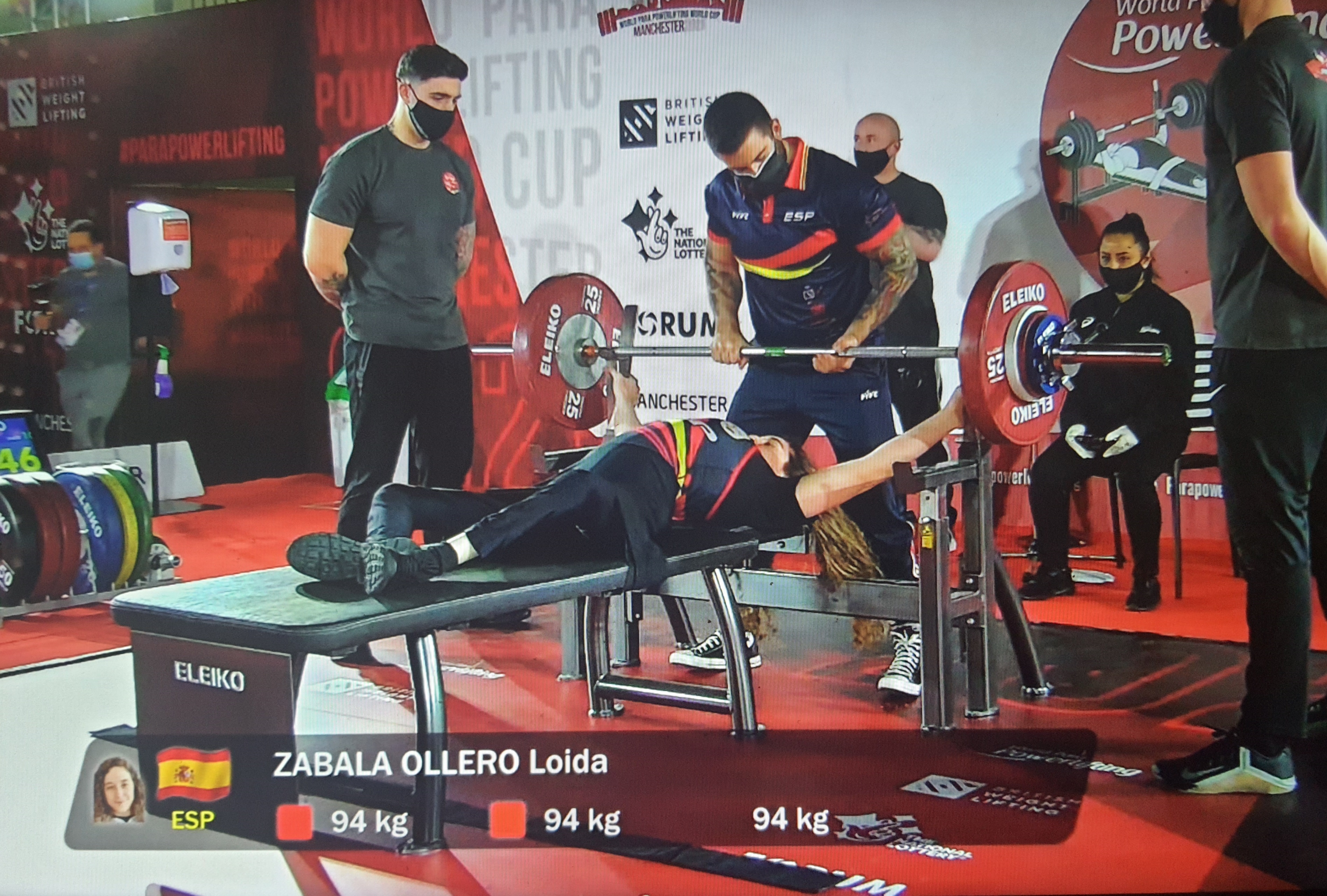 Loida Zabala, quinta en la Copa del Mundo de Manchester