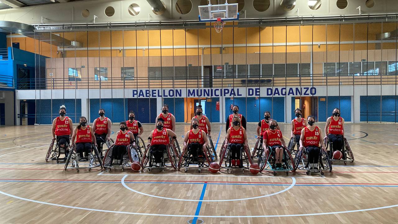 La selecci&oacute;n femenina de baloncesto en silla inicia su preparaci&oacute;n para los Juegos Paral&iacute;mpicos de Tokio