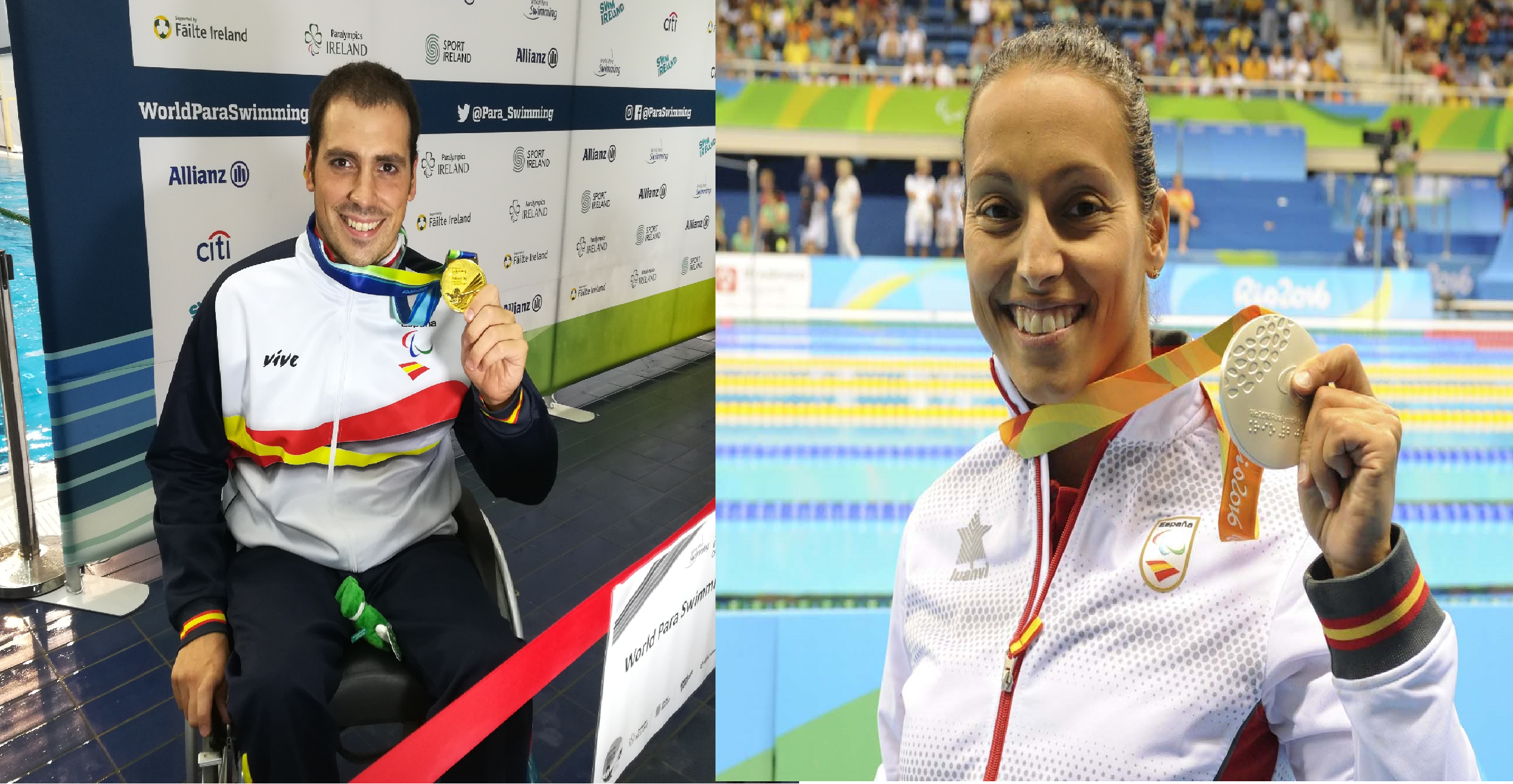 Toni Ponce y Teresa Perales, en las Series Mundiales de Lignano Sabbiadoro