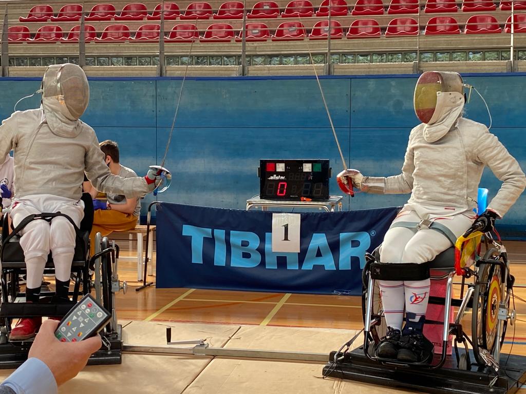 Iago Fern&aacute;ndez y Alex Prior, campeones de Espa&ntilde;a de esgrima en silla de ruedas