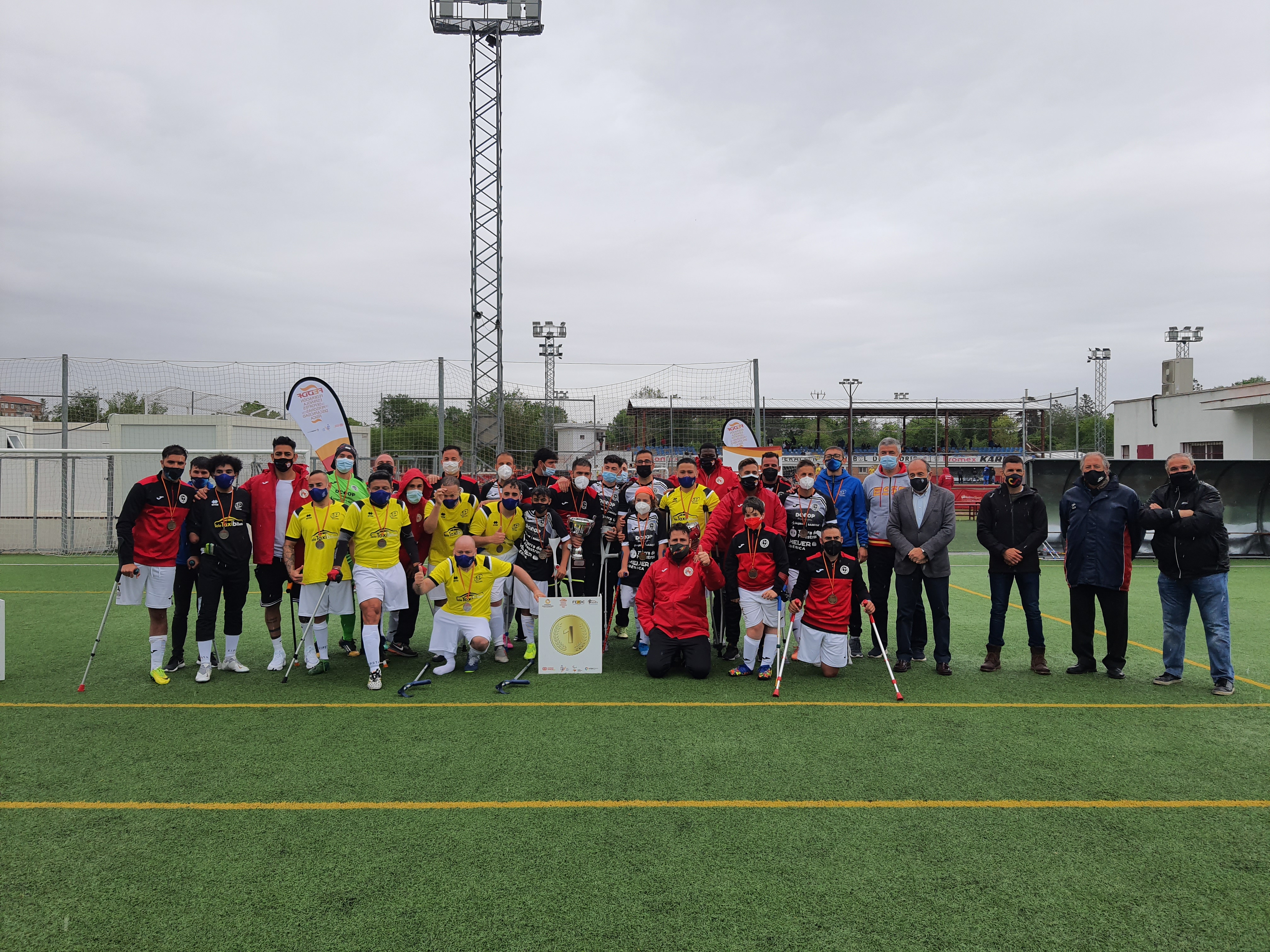 Flamencos Amputados Sur, campe&oacute;n de Espa&ntilde;a de clubes de f&uacute;tbol para amputados