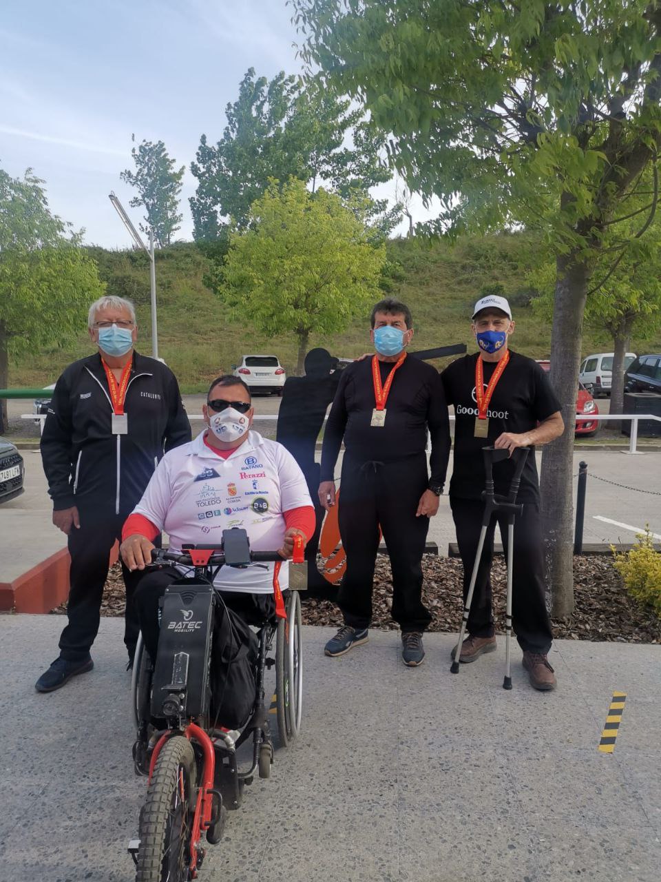 Pedro G&oacute;mez Albendea, Jos&eacute; Trujillo e Ignacio Javier Oloriz, campeones de Espa&ntilde;a de tiro