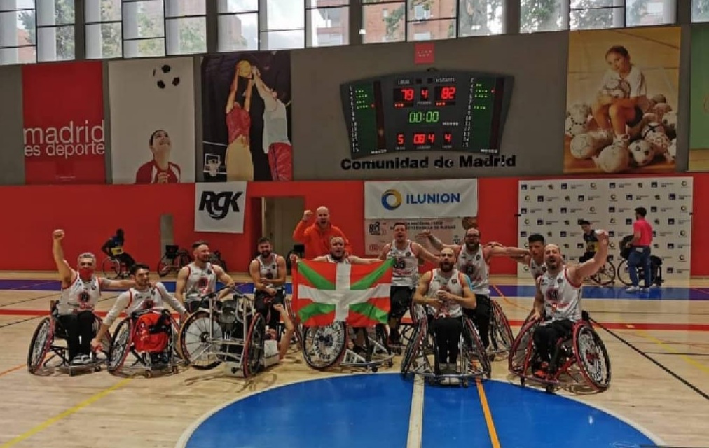 Bidaideak Bilbao, campe&oacute;n de Liga de baloncesto en silla de ruedas