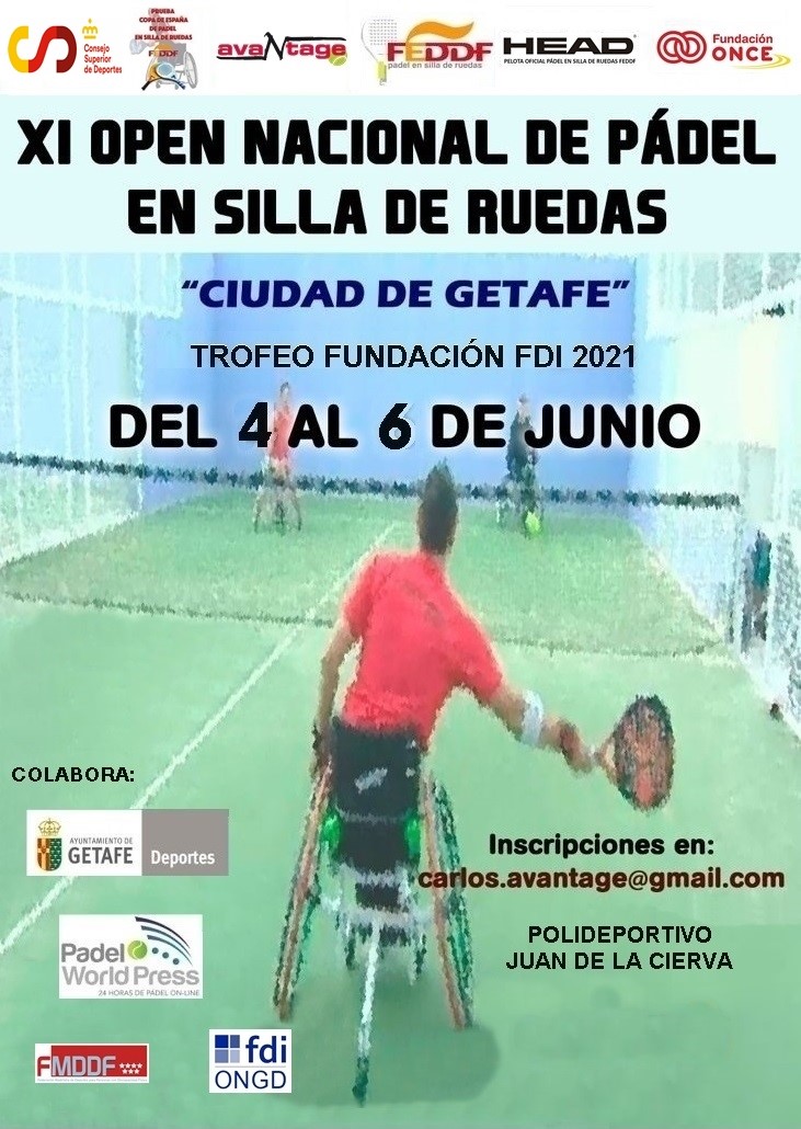 8&ordf; Prueba Copa de Espa&ntilde;a - XI Open Nacional de p&aacute;del en silla Ciudad de Getafe
