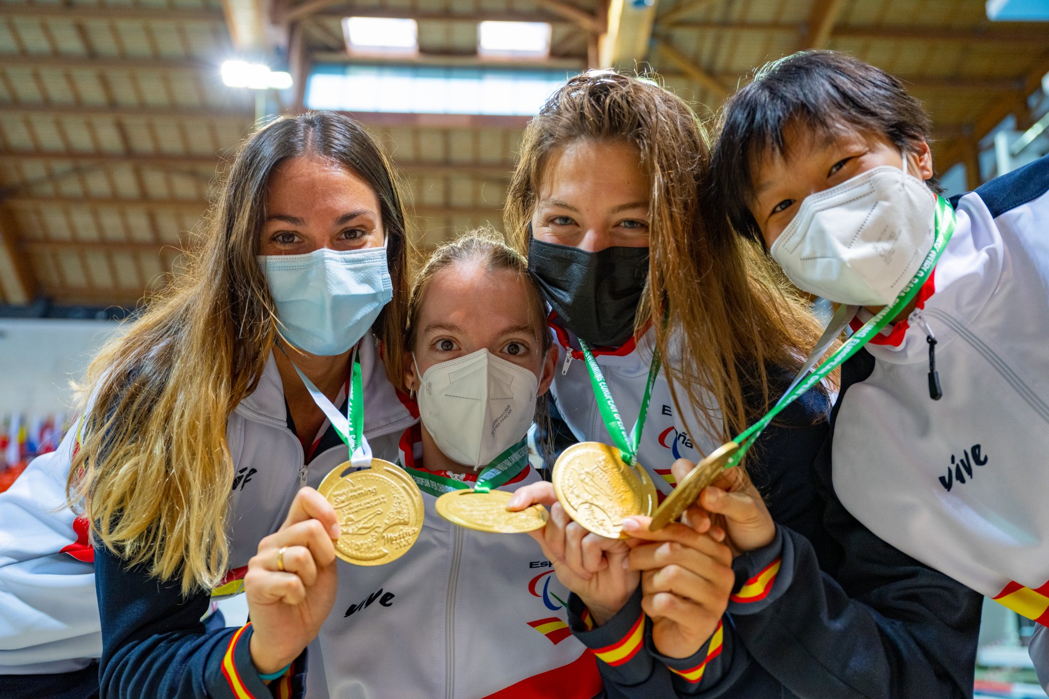 Espa&ntilde;a logra 48 medallas en el Europeo de nataci&oacute;n paral&iacute;mpica de Madeira