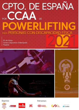 Diez deportistas en el Campeonato de Espa&ntilde;a por Comunidades Aut&oacute;nomas de powerlifting 