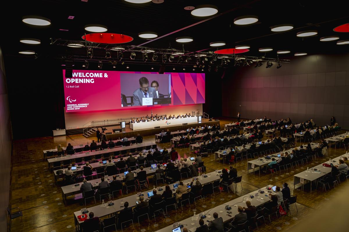 El Comit&eacute; Paral&iacute;mpico Internacional celebrar&aacute; su Asamblea General en Taipei