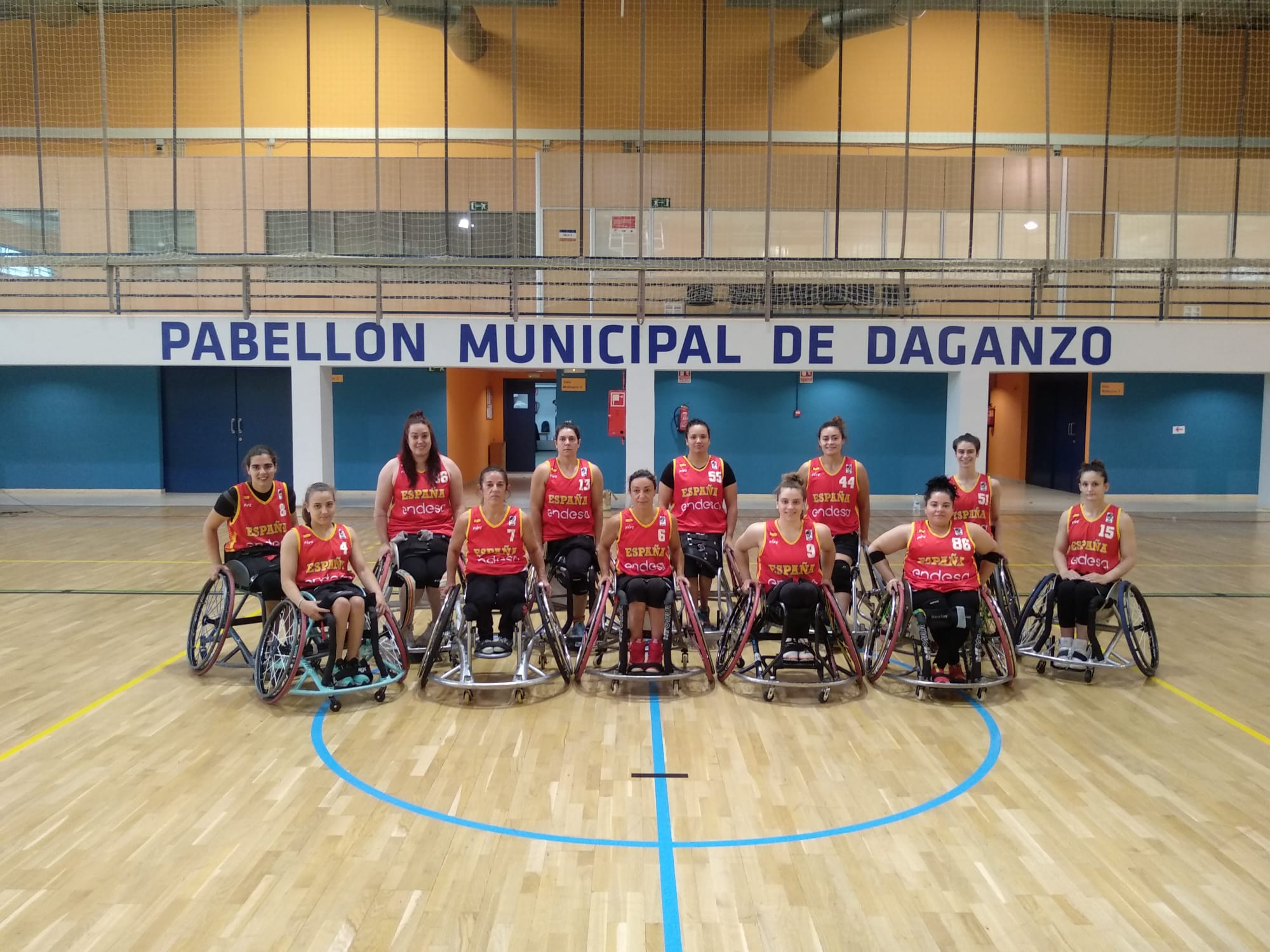 Convocatoria de la selecci&oacute;n espa&ntilde;ola femenina de BSR para los Juegos Paral&iacute;mpicos de Tokio