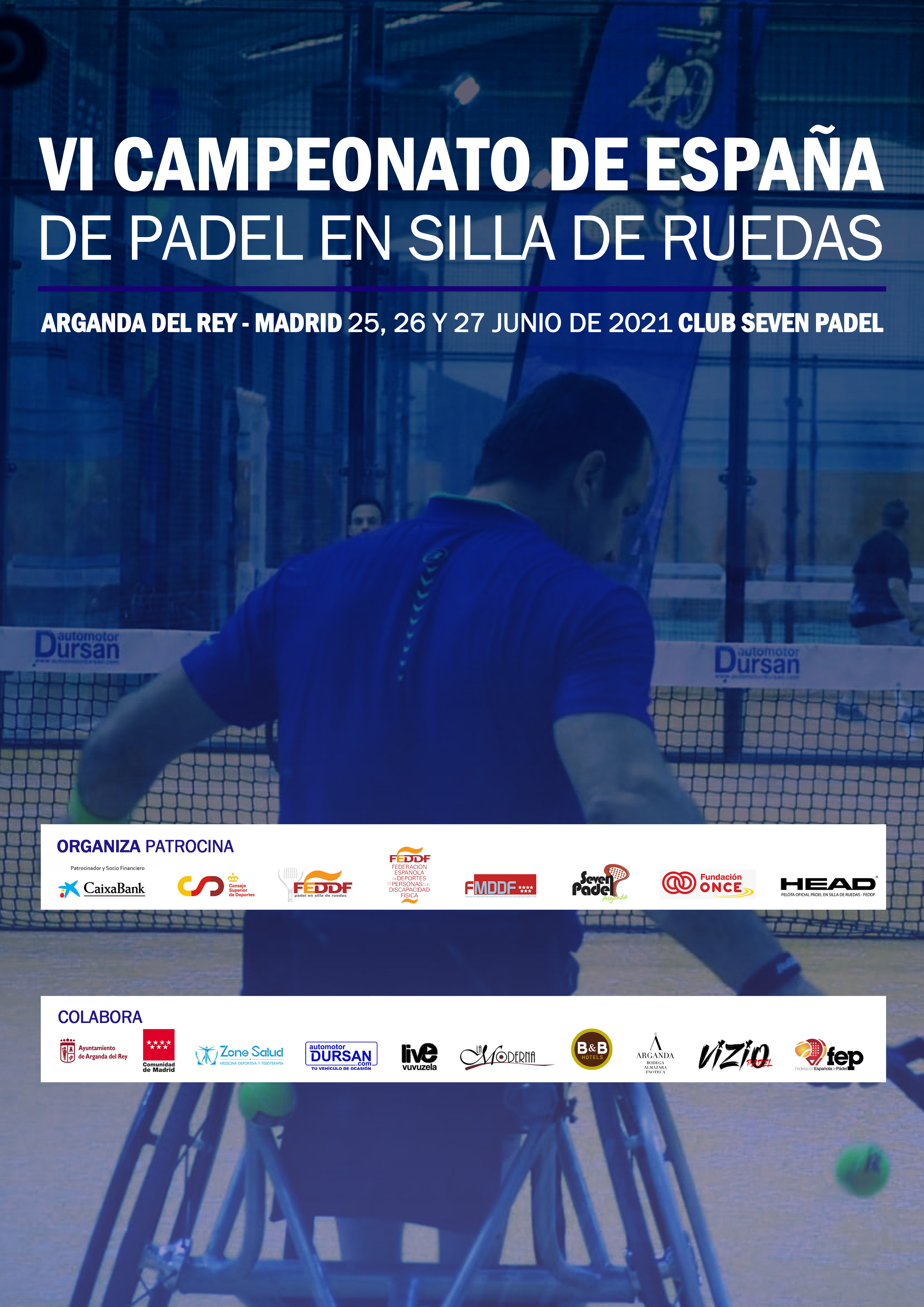 PADEL - INSCRITOS DEFINITIVOS Y FECHA DE COMPOSICION DE PAREJAS - CTO ESPA&Ntilde;A ABS - ARGANDA 2021