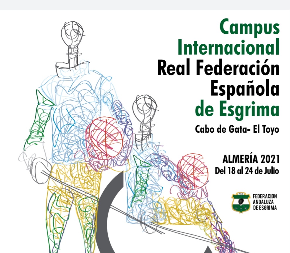 Bego&ntilde;a Garrido y Gustavo Molina participan en el Campus Internacional de esgrima en Almer&iacute;a