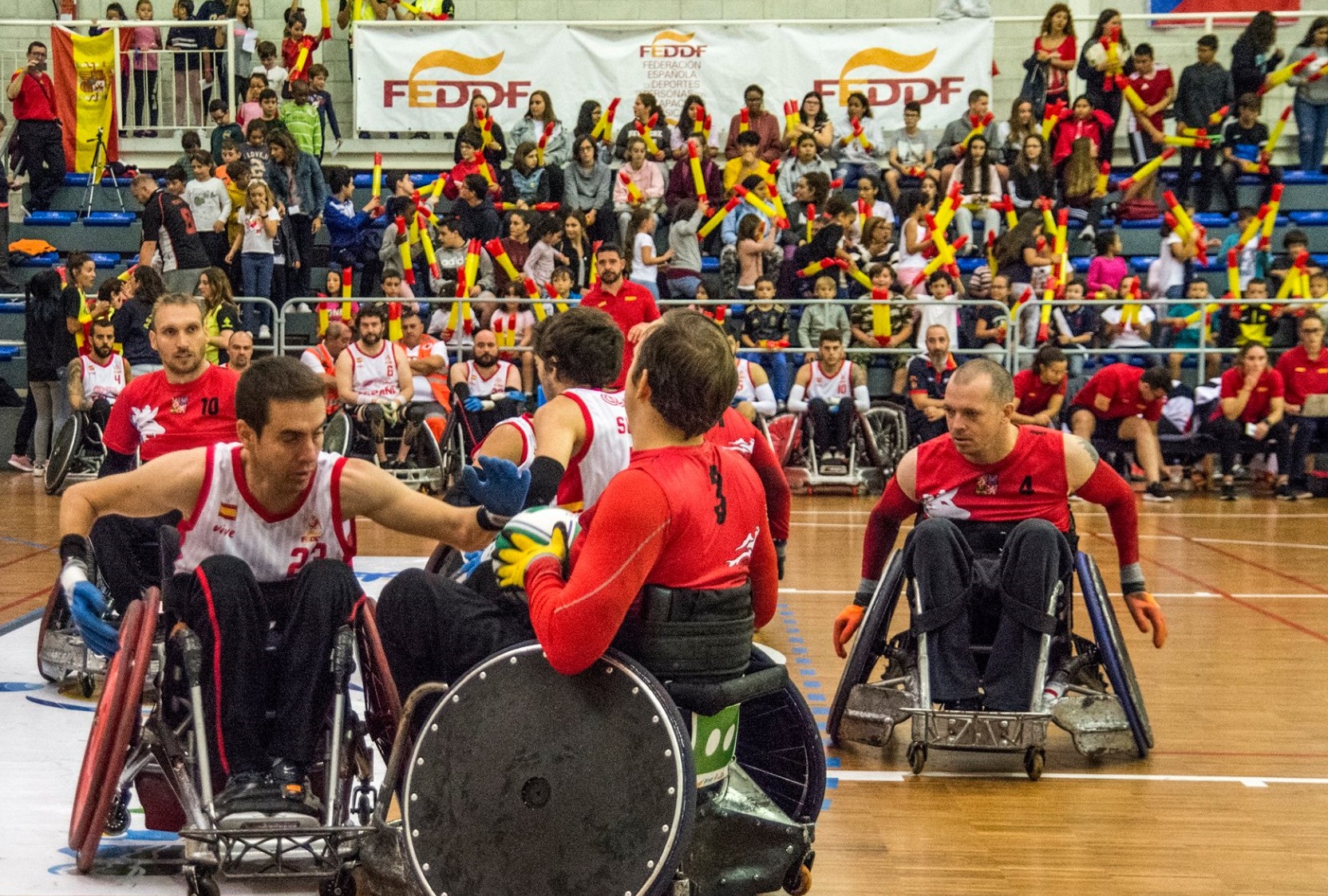 Convocatoria de rugby en silla de ruedas para el Torneo Internacional de Mazovia
