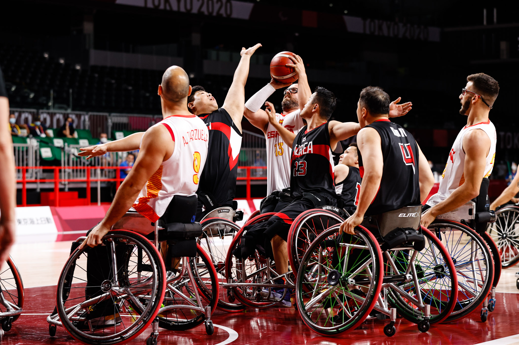 La selecci&oacute;n masculina de baloncesto debuta en Tokio ganando a Corea del Sur