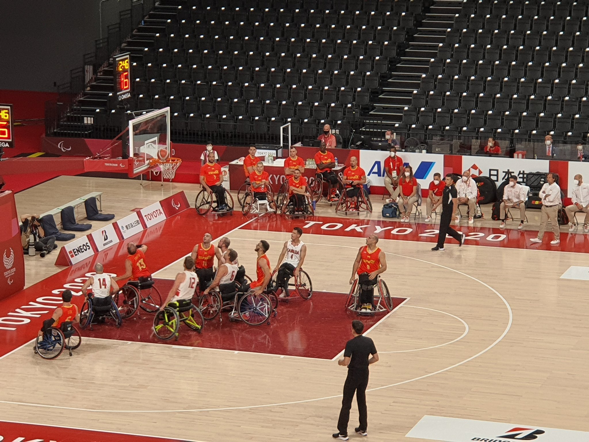 Segunda victoria para la selecci&oacute;n masculina de baloncesto en Tokio