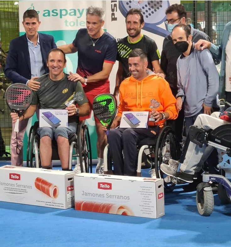 Edorta de Anta y Christopher Trivi&ntilde;o ganan el Open de p&aacute;del Aspaym Toledo