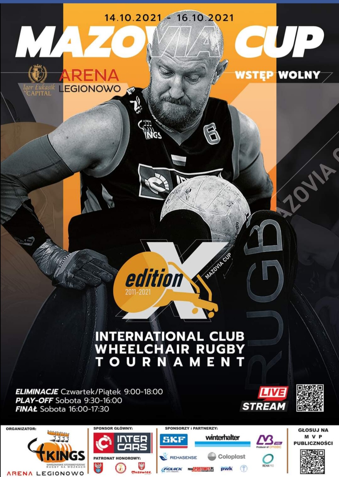 Espa&ntilde;a participa en el torneo continental de Mazovia de rugby en silla de ruedas