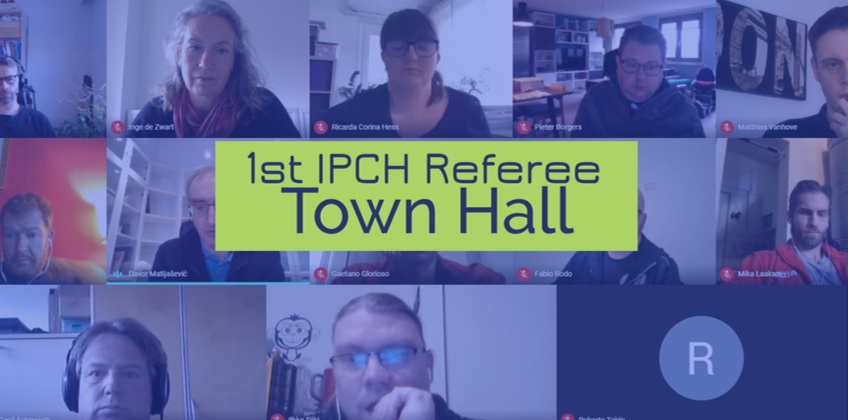 Reuni&oacute;n del primer consejo arbitral de hockey en silla de ruedas el&eacute;ctrica