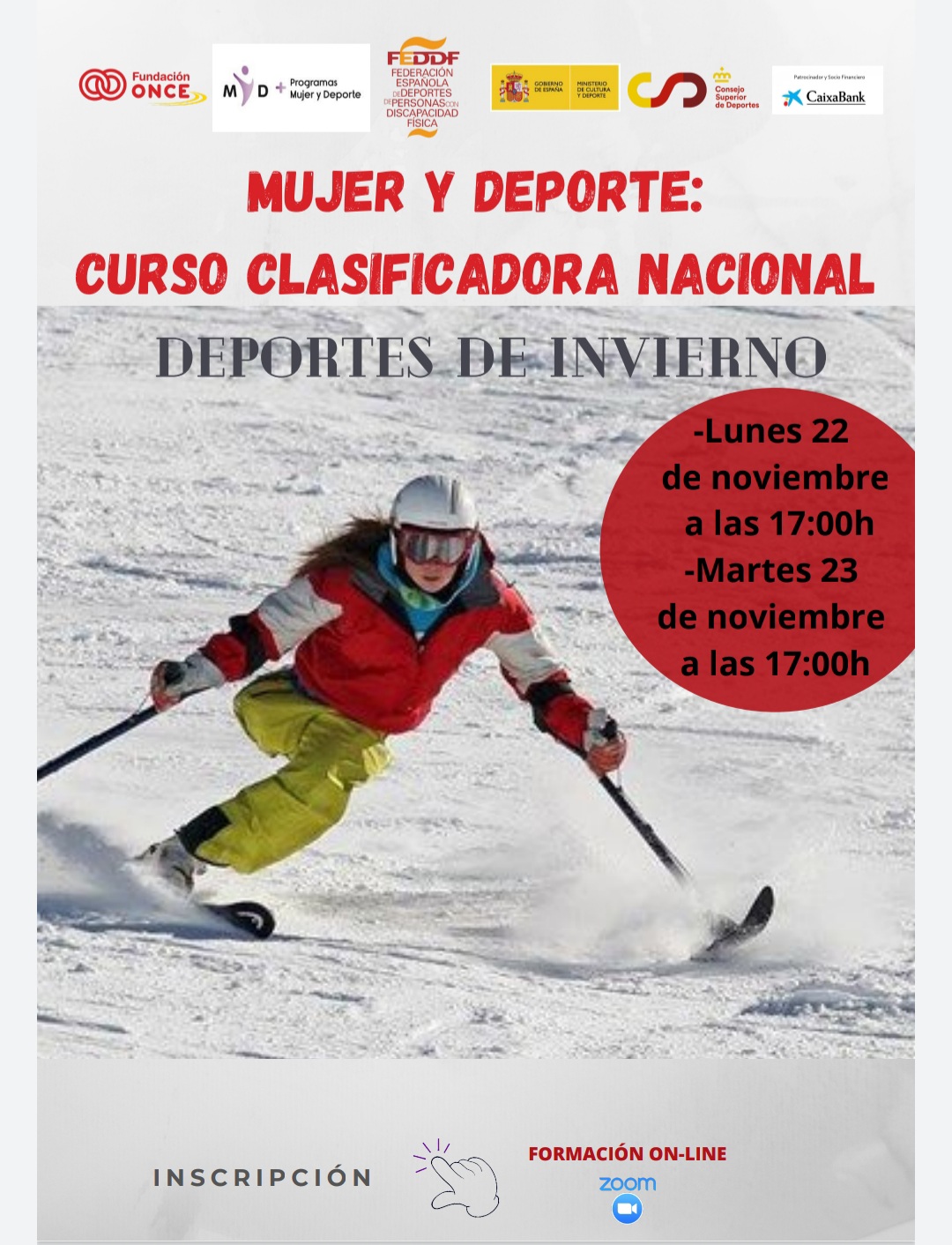 Curso de Clasificadora nacional de deportes de invierno 