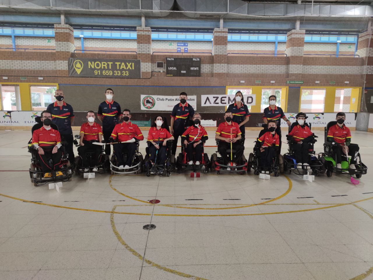 La selecci&oacute;n espa&ntilde;ola de hockey en silla de ruedas el&eacute;ctrica realizar&aacute; una concentraci&oacute;n con once jugadores