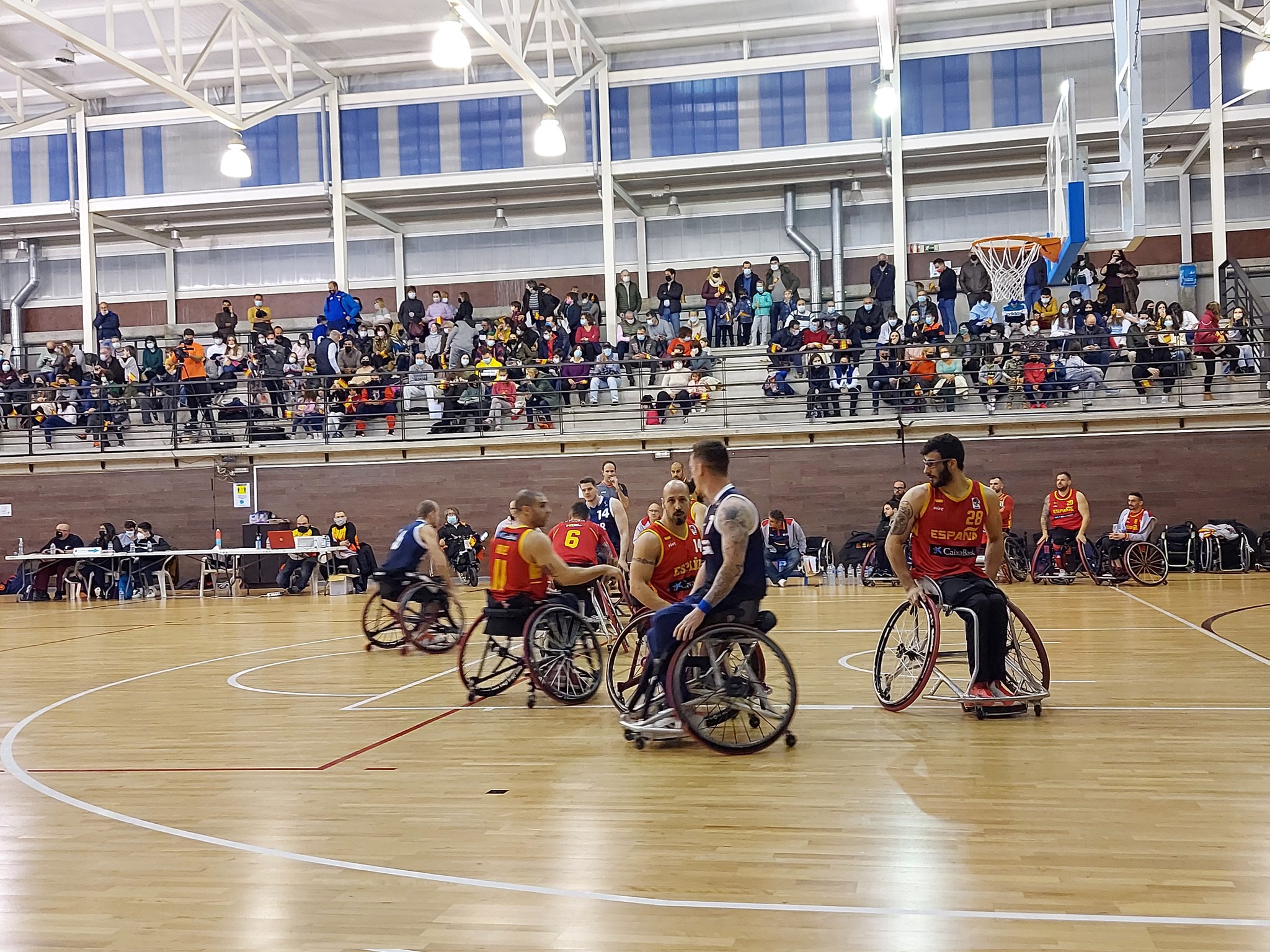 49-63. Espa&ntilde;a pierde el amistoso frente a Gran Breta&ntilde;a