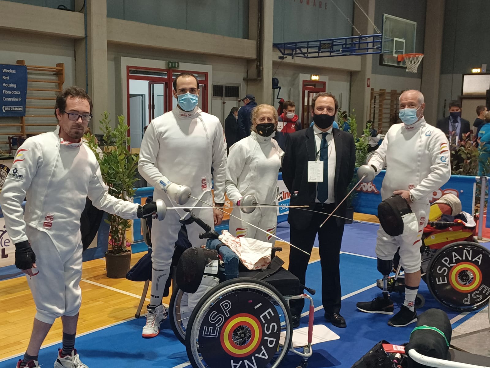 Bego&ntilde;a Garrido y Alex Prior concluyen la Copa del Mundo de esgrima en Pisa en el top16