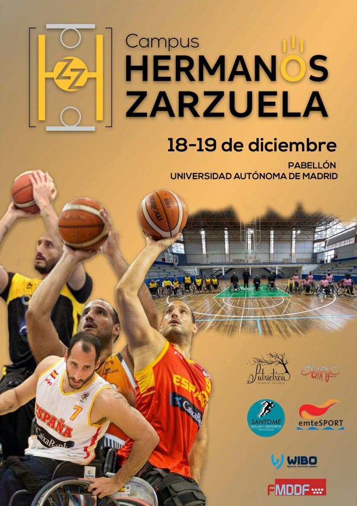 Campus Zarzuela de baloncesto en silla de ruedas 