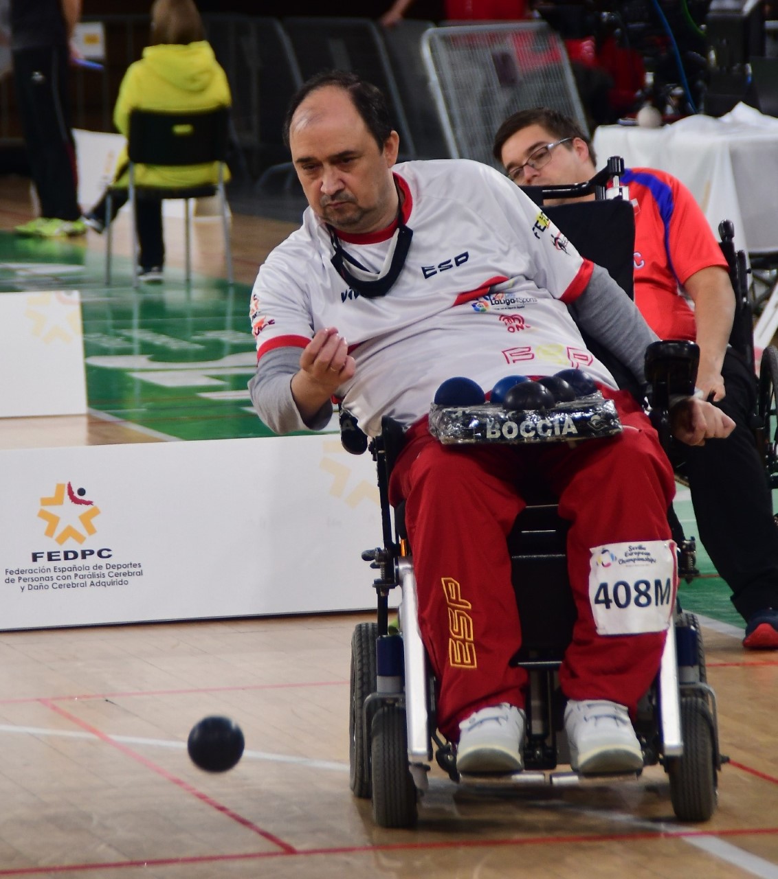Vasile Agache, medalla de bronce en el Europeo de boccia