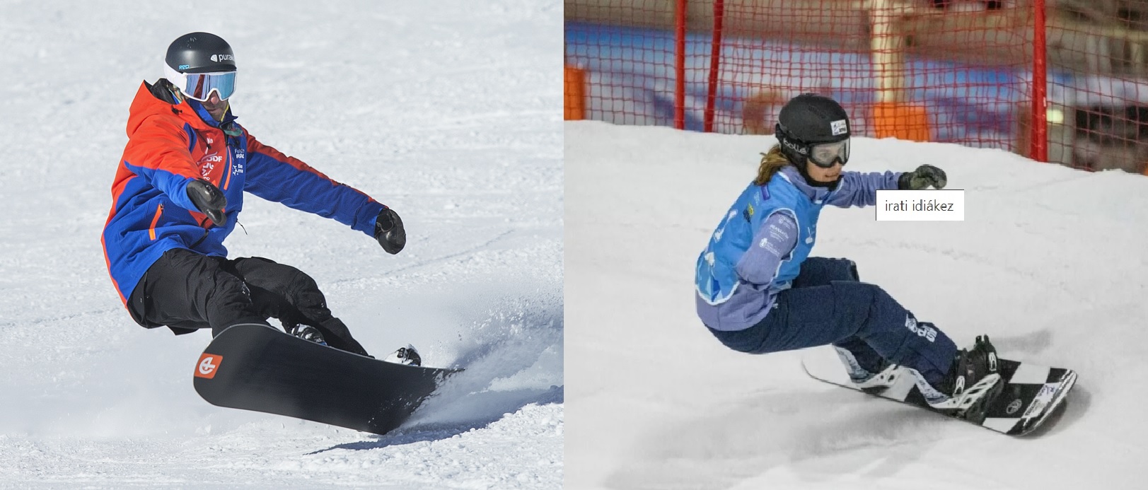 Irati Idiakez y V&iacute;ctor Gonz&aacute;lez participan en el Mundial de snowboard en Lillehammer