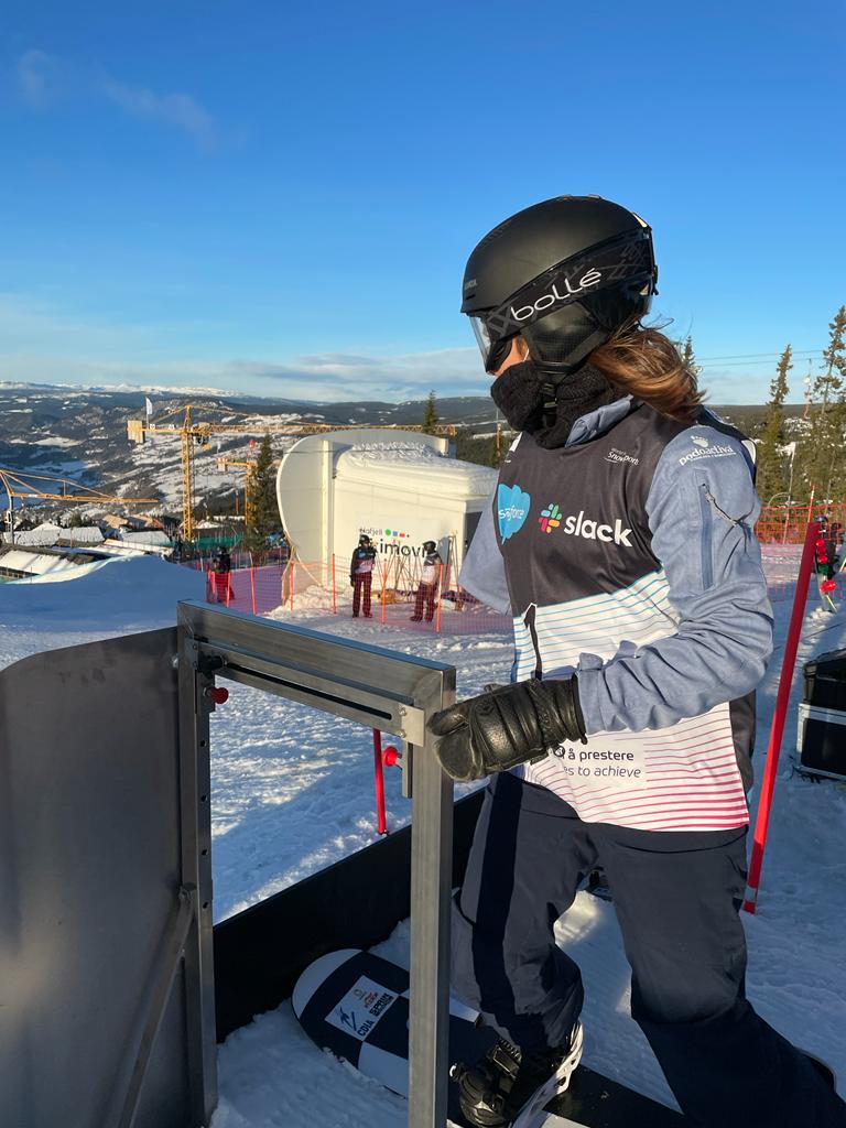 Irati Idiakez, medalla de plata en banked slalom en el Mundial de Lillehammer
