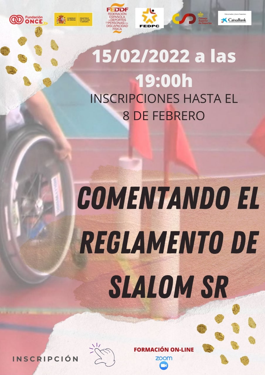 P&iacute;ldoras informativas de Slalom en silla de ruedas