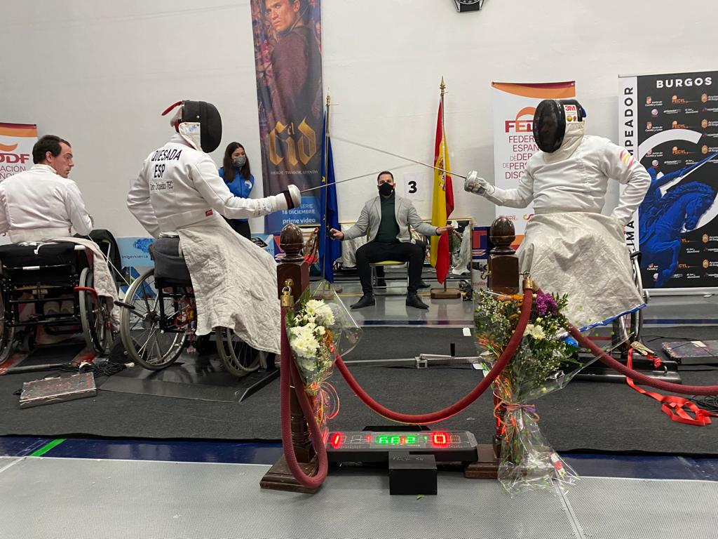 Iago Fern&aacute;ndez y Alex Prior ganan la segunda prueba del Campeonato de Esgrima en Burgos