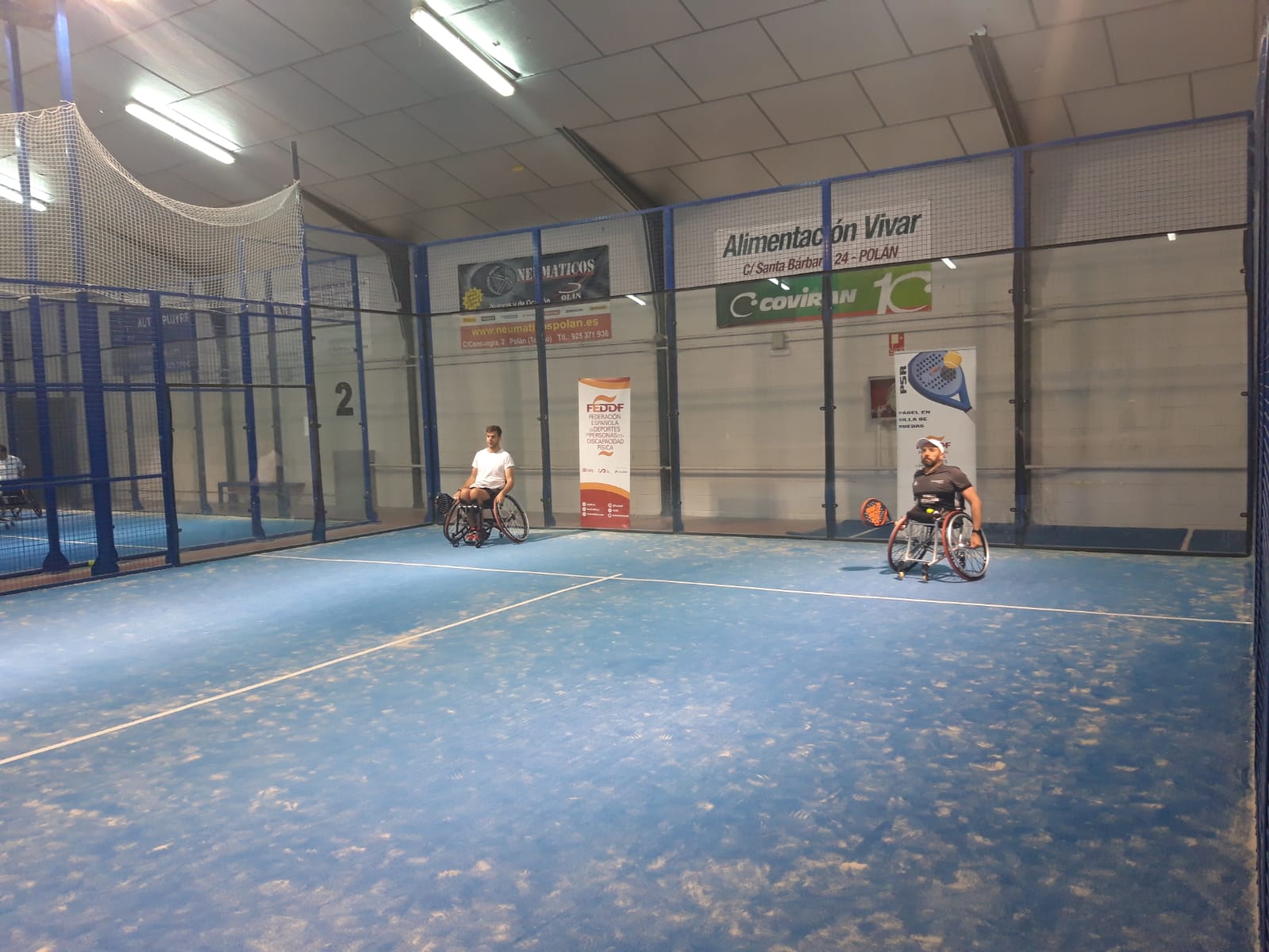 Listado de inscritos para el III Open Nacional de p&aacute;del en silla Ciudad de Valladolid