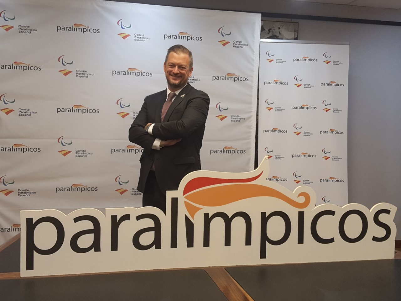 Parsons: "Me ha impresionado la fuerza del movimiento paral&iacute;mpico en Espa&ntilde;a"