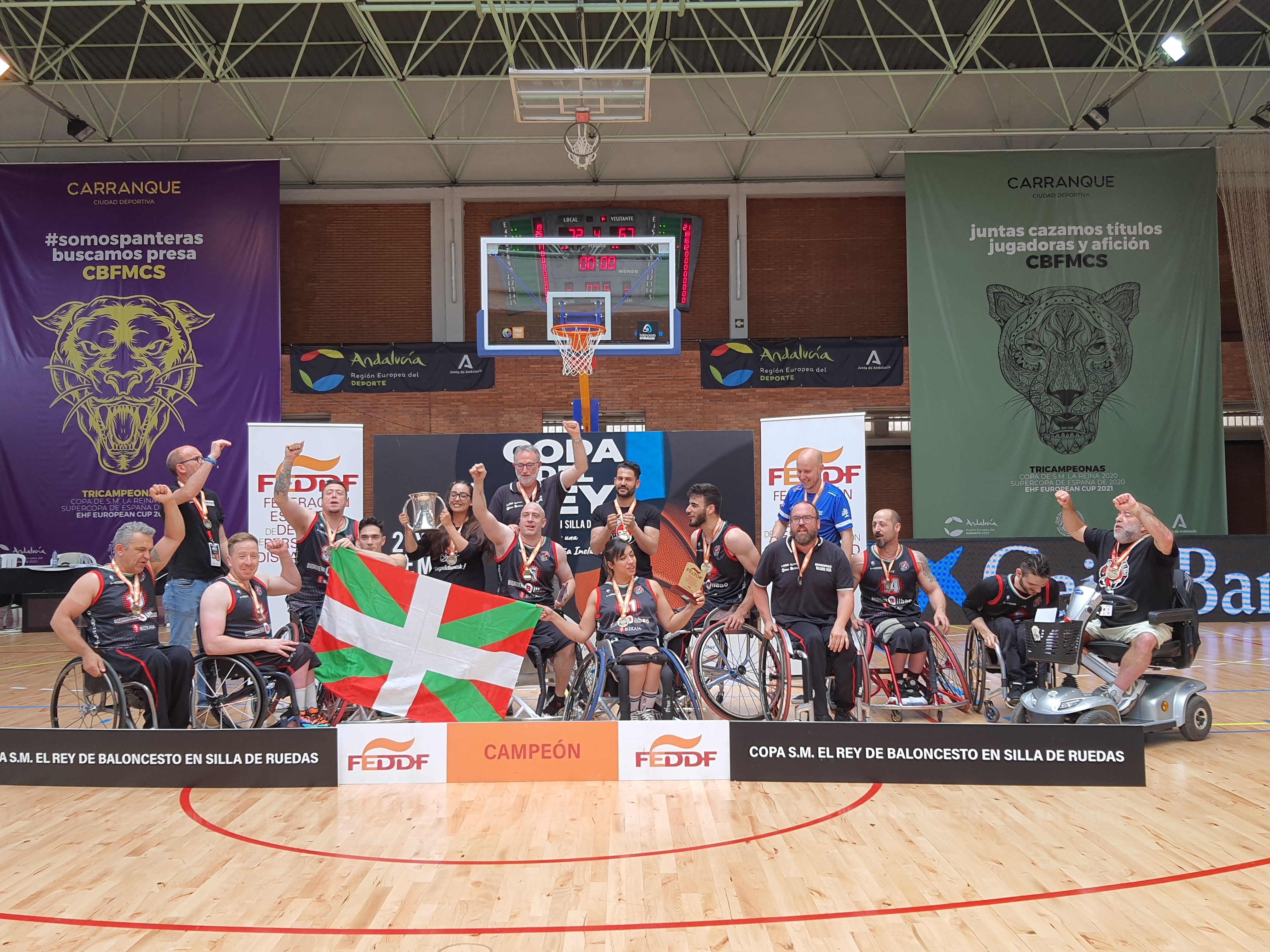 Bidaideak Bilbao, campe&oacute;n de la Copa del Rey BSR por primera vez