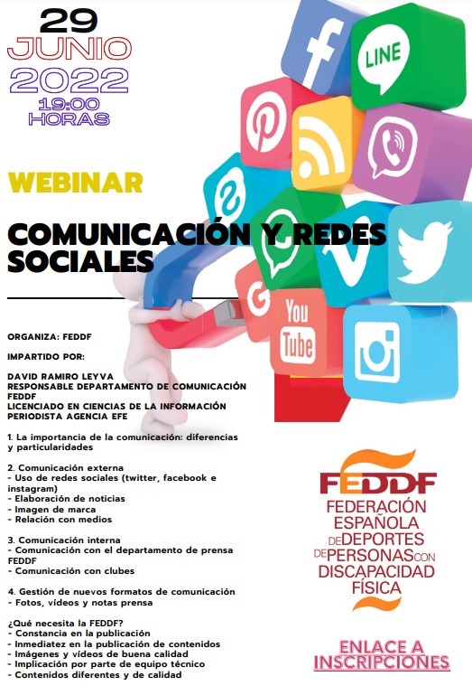Webinar Comunicaci&oacute;n y redes sociales