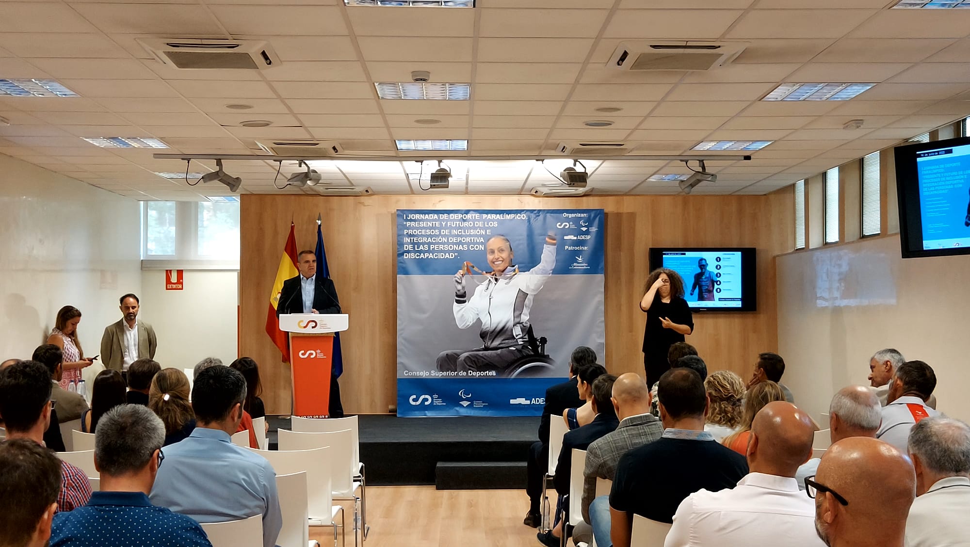 I Jornada de Deporte Paral&iacute;mpico