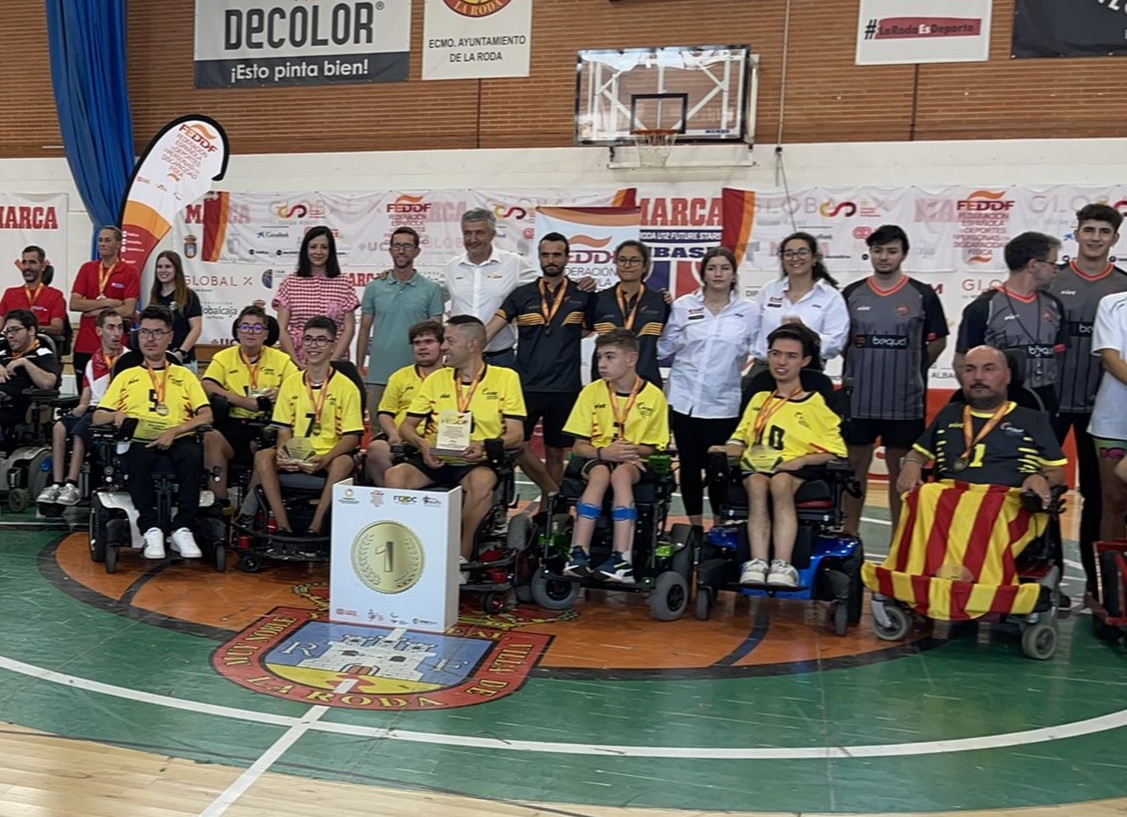 Catalu&ntilde;a, campeona de Espa&ntilde;a de hockey en silla de ruedas el&eacute;ctrica