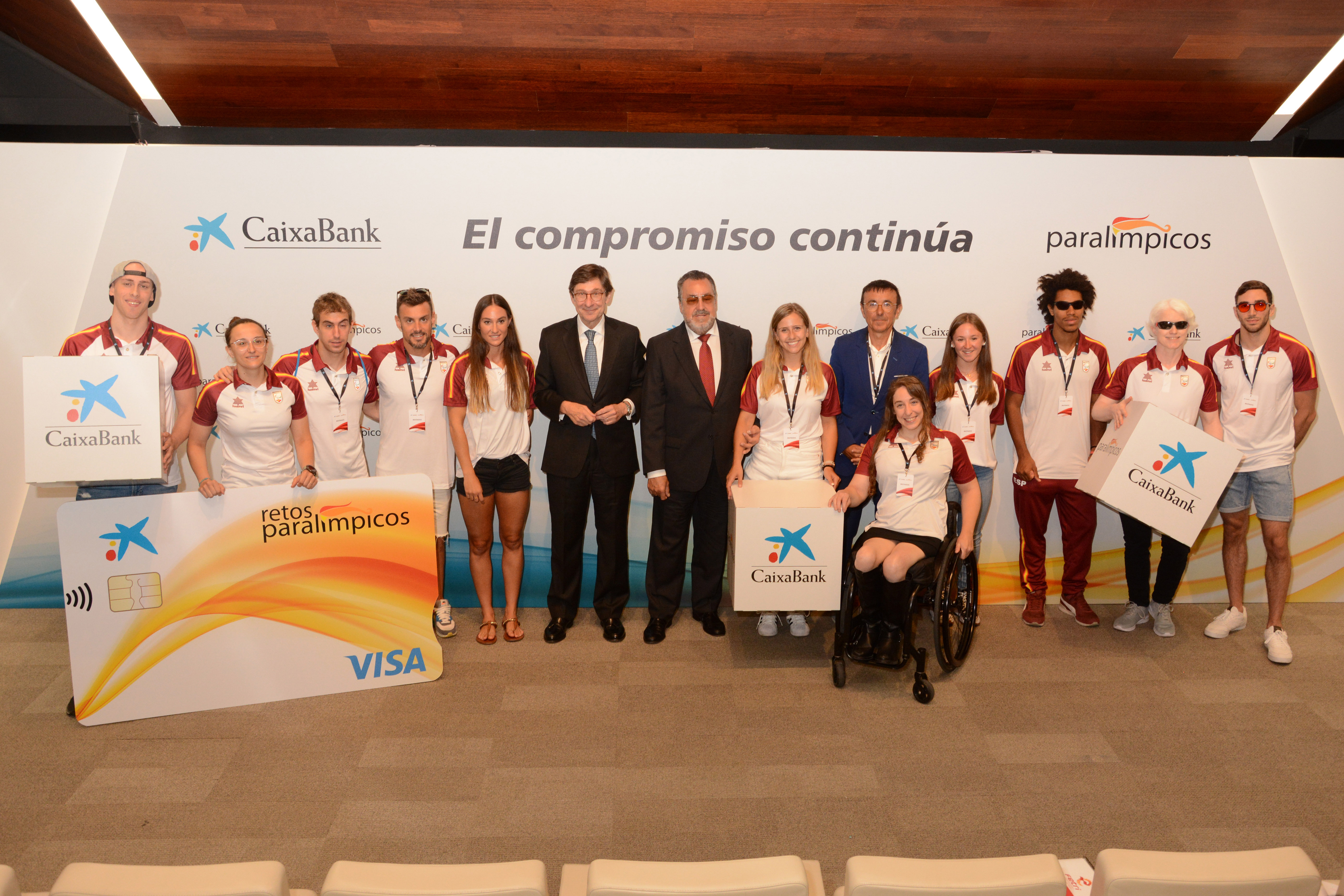 El Comit&eacute; Paral&iacute;mpico Espa&ntilde;ol y CaixaBank renuevan su compromiso con vistas a Par&iacute;s 2024