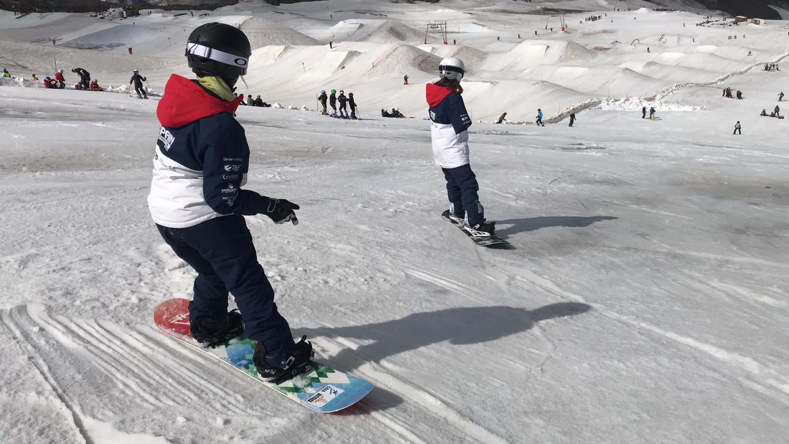 Primera concentraci&oacute;n de pretemporada en Les deux Alps