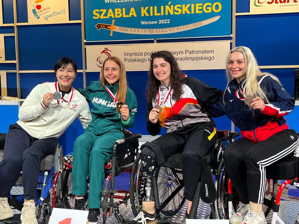 Judith Rodr&iacute;guez conquista un bronce en la Copa del Mundo de esgrima de Varsovia