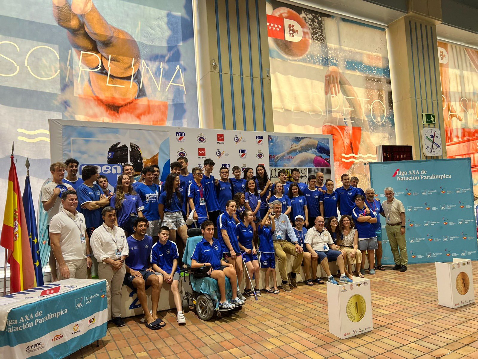 El CN Pozuelo, ganador del hist&oacute;rico Open Internacional de nataci&oacute;n inclusiva de la Comunidad de Madrid