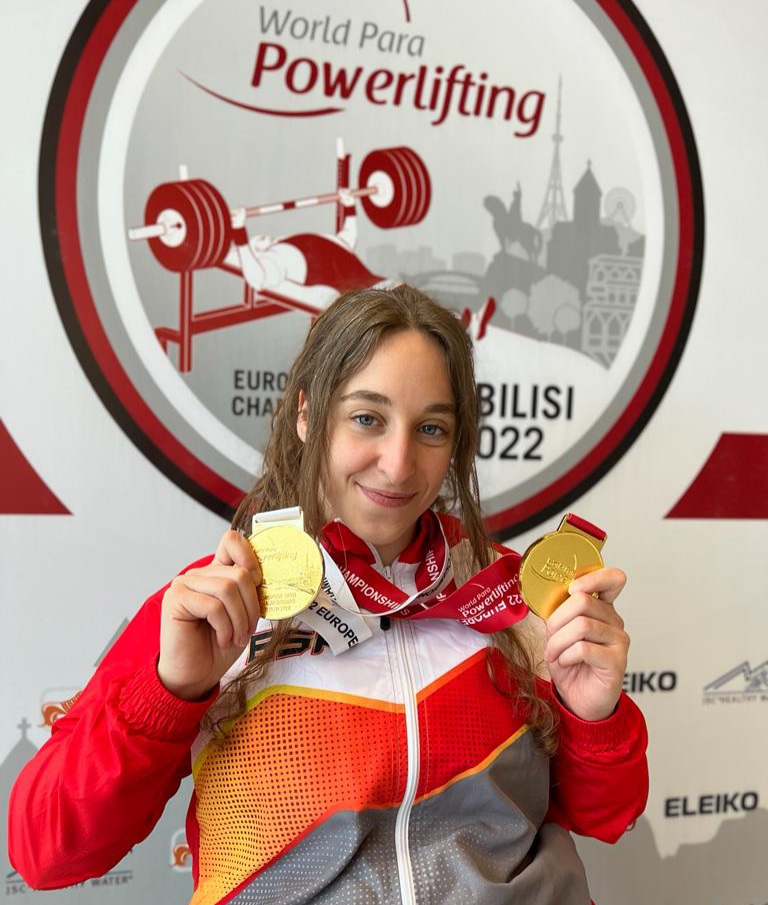 Loida Zabala, campeona de Europa de halterofilia paral&iacute;mpica