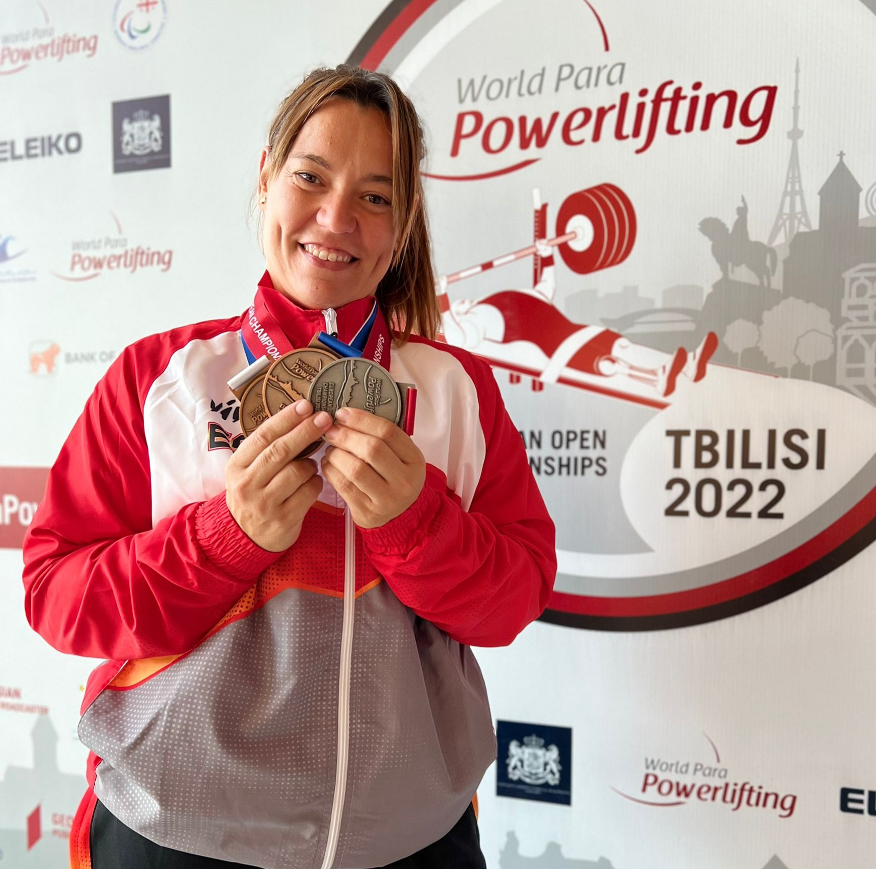 Montse Alcoba, plata en el Europeo de powerlifting de Georgia