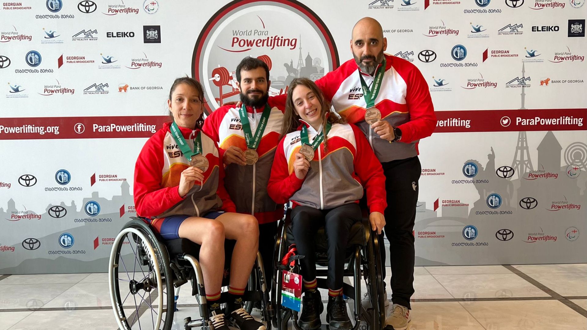 Espa&ntilde;a, bronce por equipos en el Europeo de powerlifting