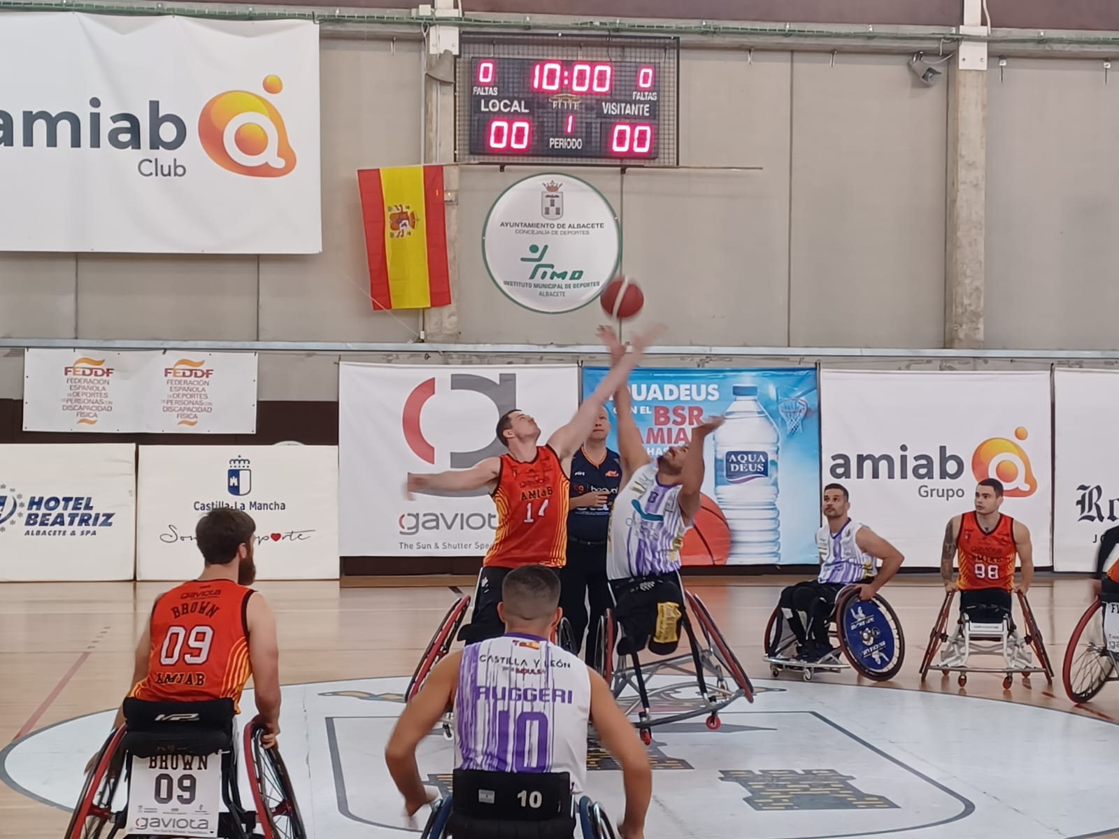 Ilunion, l&iacute;der en la segunda jornada empatado Amiab, FDI Villa de Legan&eacute;s y Bidaideak