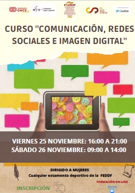 Curso Comunicaci&oacute;n, redes sociales e imagen digital
