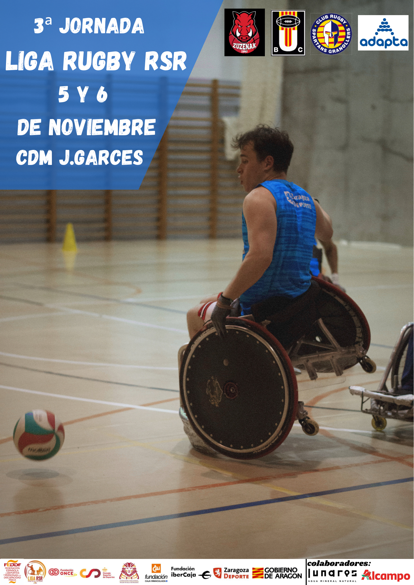 El Grupo Norte de la Liga de rugby se decide en Zaragoza