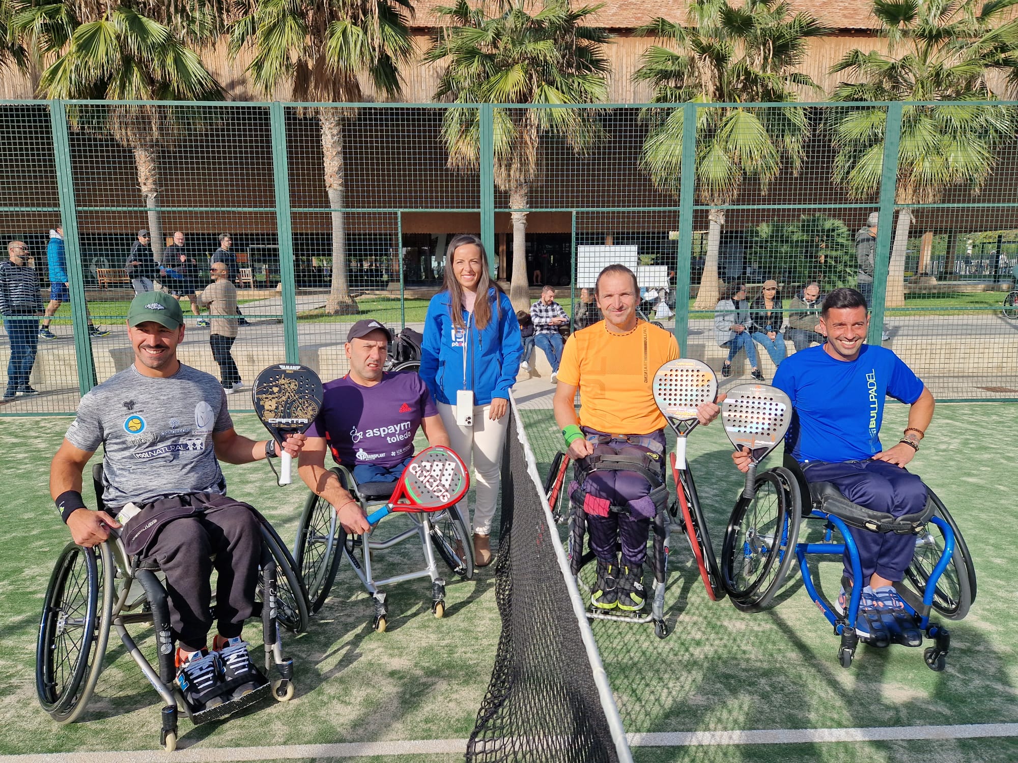 Topher Trivi&ntilde;o y Edorta de Anta ganan el I Open Nacional de p&aacute;del en silla Aspaym Comunidad Valenciana