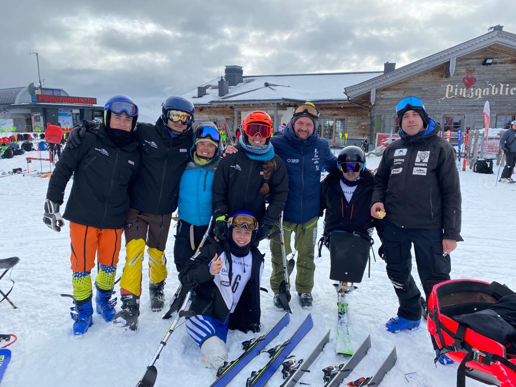 Audrey Pascual, tres medallas en Austria y buenas sensaciones para el equipo de alpino